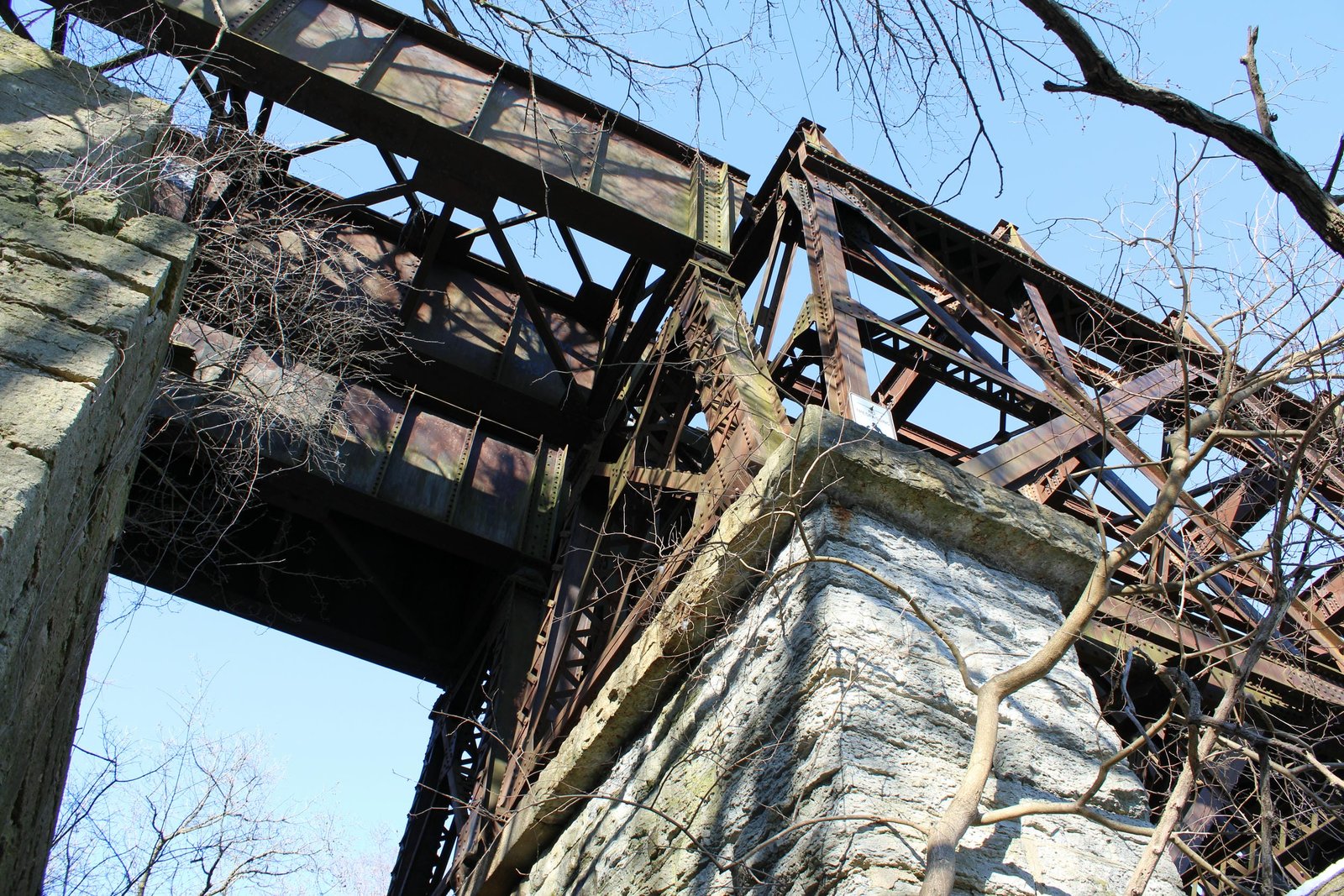 Transition bent between span #2 and span #3